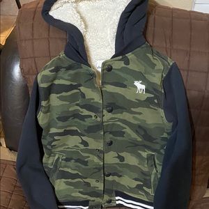 Abercrombie Kids camo jacket